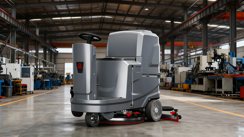 油污克星·碎屑終結(jié)者：工業(yè)洗地機(jī)如何讓機(jī)械加工車間清潔效率提升8倍