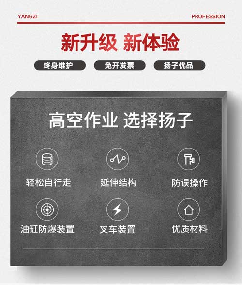 揚(yáng)子剪叉式雙柱電動(dòng)升降平臺(tái)(圖8) 揚(yáng)子升降平臺(tái)